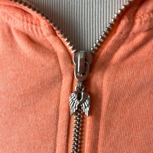Victoria’s Secret sequined wings zip up hoodie - Picture 4 of 10